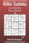 Book cover for Killer Sudoku 9x9 Puzzles - Easy to Medium 200 vol. 10