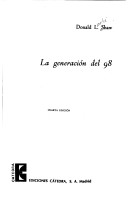 Book cover for La Generacion del 98