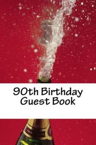 Cover of 90th Birthday Guest Book