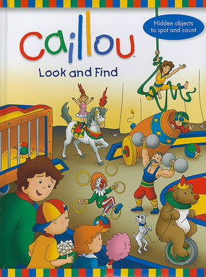 Book cover for Caillou Look and Find