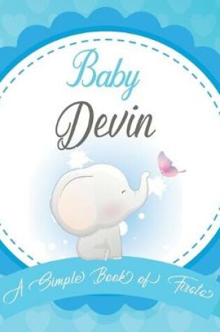 Cover of Baby Devin A Simple Book of Firsts