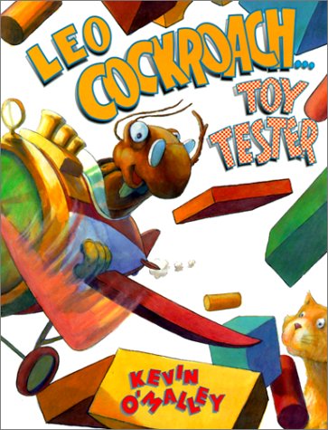 Book cover for Leo Cockroach... Toy Tester