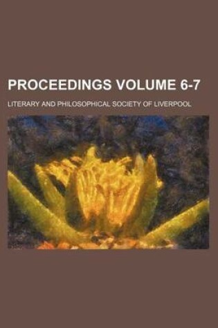 Cover of Proceedings Volume 6-7