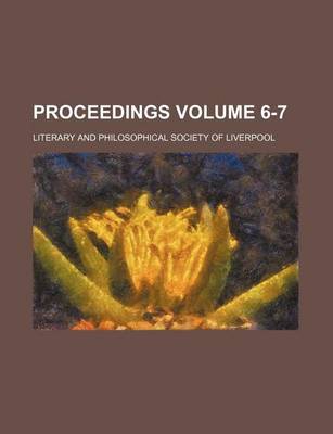 Book cover for Proceedings Volume 6-7