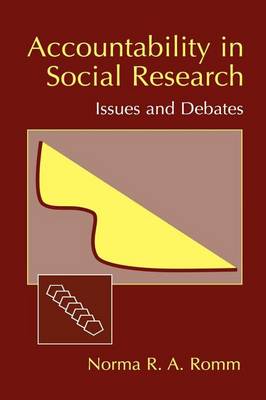 Book cover for Accountability in Social Research: Issues and Debates