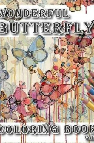 Cover of Wonderful Butterfly Coloring Book Vol.5