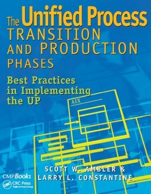 Book cover for The Unified Process Transition and Production Phases