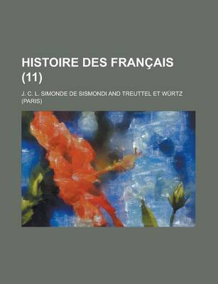 Book cover for Histoire Des Francais (11 )