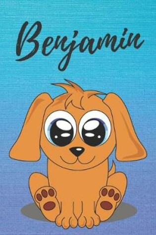 Cover of Benjamin dog coloring book / notebook / journal / diary