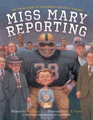 Book cover for Miss Mary Reporting