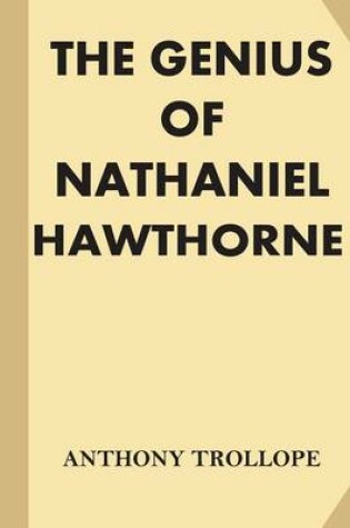 Cover of The Genius of Nathaniel Hawthorne