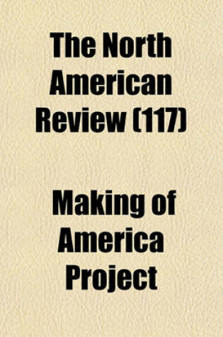 Cover of The North American Review (Volume 117)