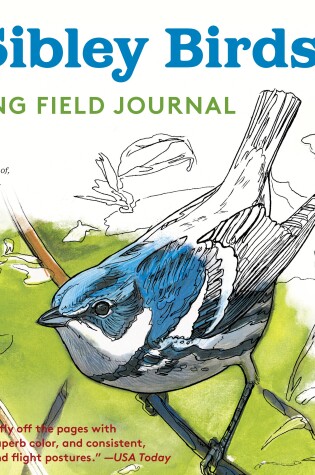 Cover of The Sibley Birds Coloring Field Journal