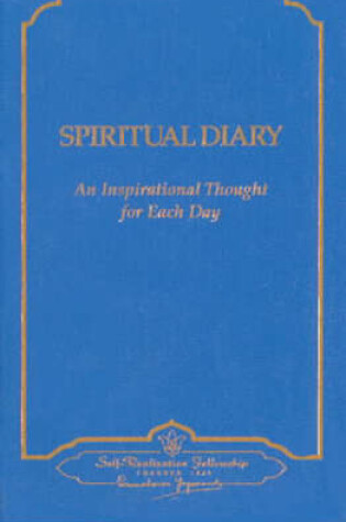 Cover of Spiritual Diary