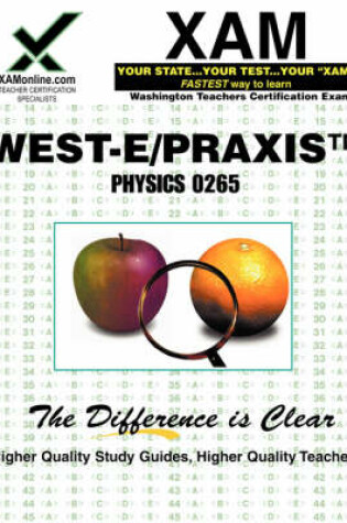 Cover of West-E/Praxis II Physics 0265