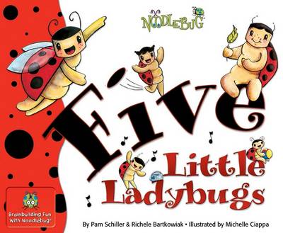 Book cover for Five Little Ladybugs