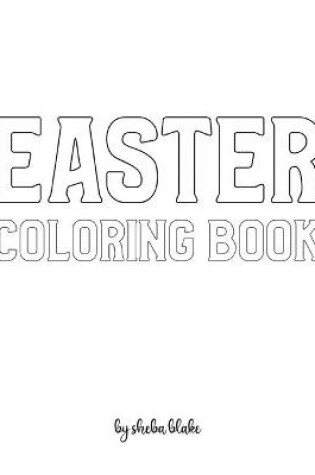 Cover of Easter with Scissor Skills Coloring Book for Children - Create Your Own Doodle Cover (8x10 Softcover Personalized Coloring Book / Activity Book)