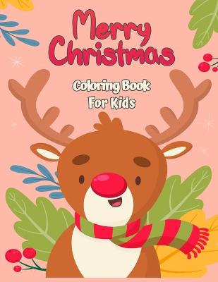 Book cover for Merry Christmas Coloring Book for Kids 4-8