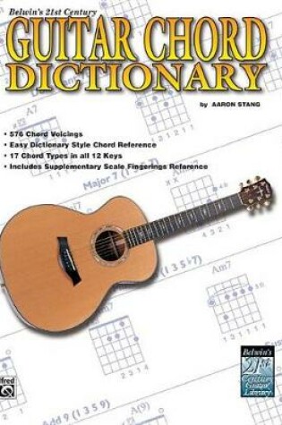 Cover of 21st Century Guitar Chord Dictionary