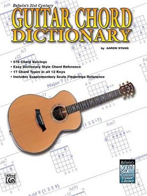 Book cover for 21st Century Guitar Chord Dictionary