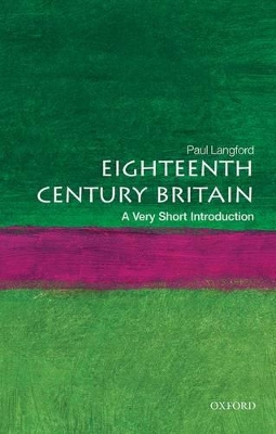 Cover of Eighteenth-Century Britain: A Very Short Introduction