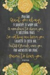 Book cover for Chalkboard Journal - Irish Blessing (Mixed Yellow)