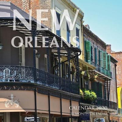 Book cover for New Orleans Calendar 2020