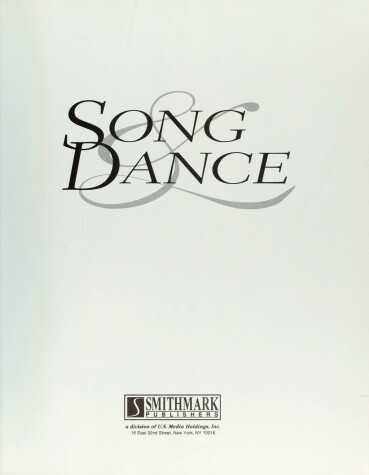 Book cover for Song and Dance