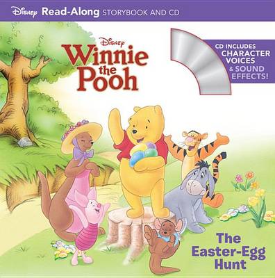 Book cover for Winnie the Pooh the Easter Egg Hunt Read-Along Storybook and CD
