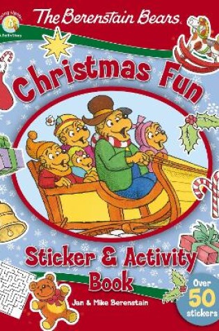 Cover of The Berenstain Bears Christmas Fun Sticker and Activity Book