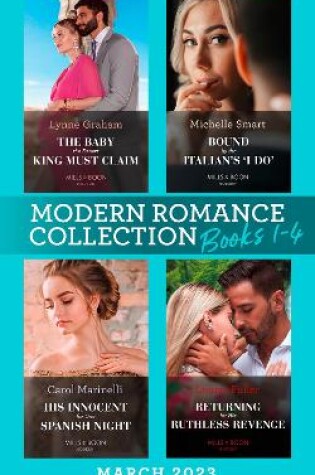 Cover of Modern Romance March 2023 Books 1-4