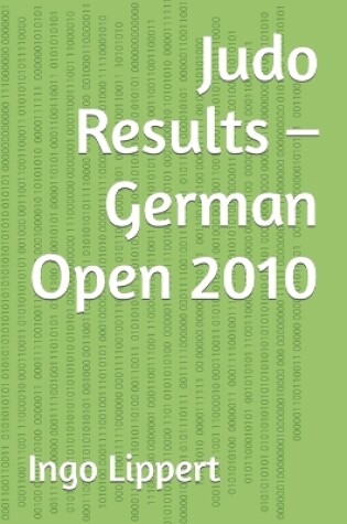 Cover of Judo Results - German Open 2010