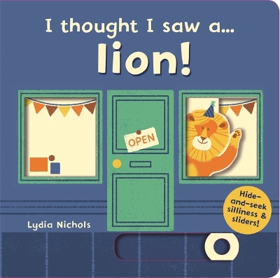 Cover of I thought I saw a... lion!