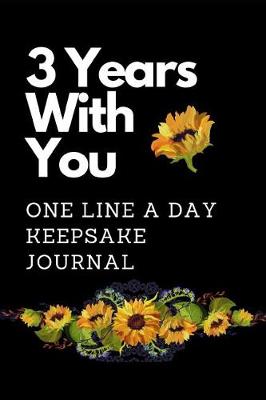 Book cover for 3 Years With You One Line A Day Keepsake Journal