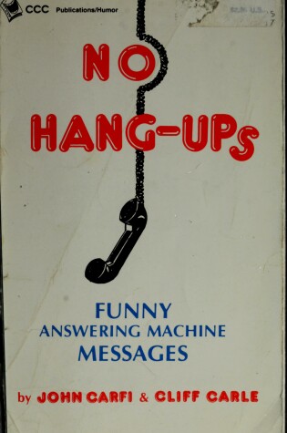 Cover of No Hang Ups