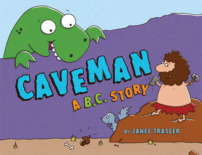 Book cover for Caveman, A B.C. Story