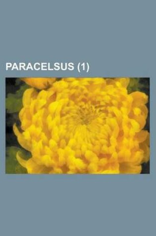 Cover of Paracelsus (1)
