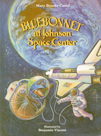 Book cover for Bluebonnet at Johnson Space Center