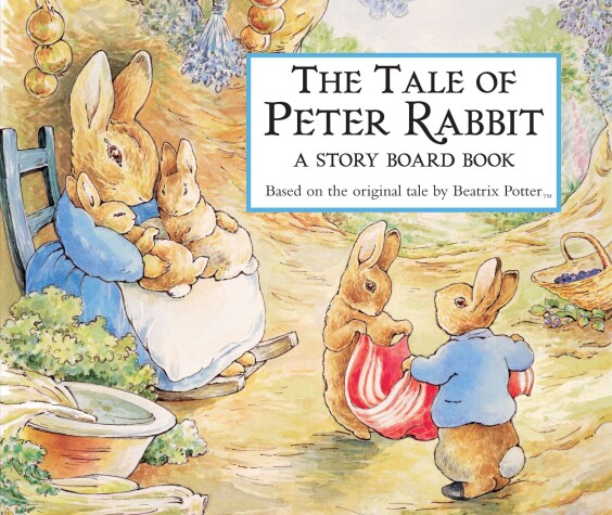 Book cover for Tale of Peter Rabbit Story Board Book