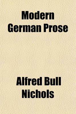 Book cover for Modern German Prose