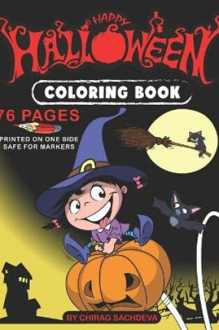 Cover of Happy Halloween - Coloring Book