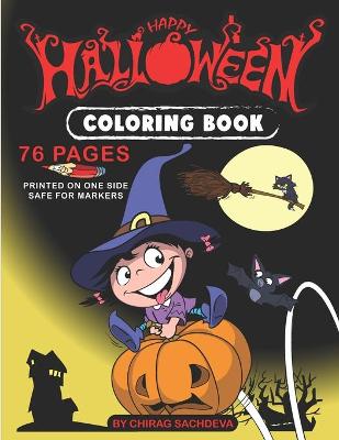 Book cover for Happy Halloween - Coloring Book