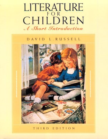 Book cover for Literature for Children: a Short Introduction 3e