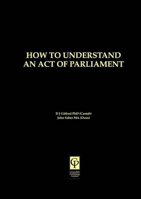 Book cover for Understanding Act of Parliament