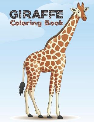 Book cover for Giraffe Coloring Book