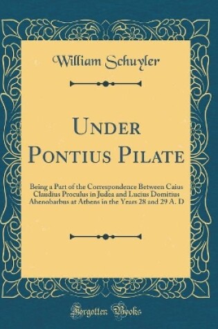 Cover of Under Pontius Pilate