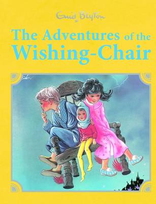 Book cover for The Adventures of the Wishing Chair Retro Illustrated