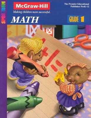 Cover of Spectrum Math, Grade 1