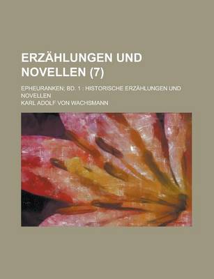 Book cover for Erzahlungen Und Novellen (7)