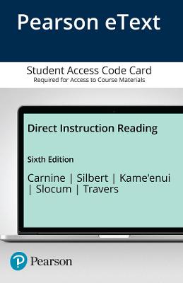 Book cover for Direct Instruction Reading, Enhanced Pearson eText -- Access Card
